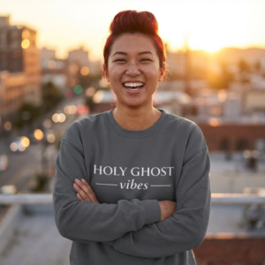 holy ghost vibes crewneck sweatshirt